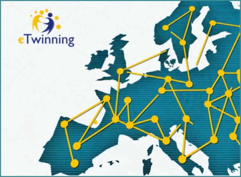 Red de conexión entre países eTwinning.